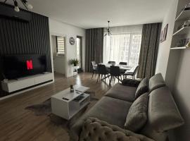 Citta luxury apartment 75, hotelli Bukarestissa lähellä maamerkkiä Mega Mall