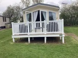 Luxury caravan at Seton Sands