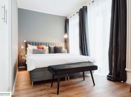 City-Studio mit Boxspring-Bett und Küche, hotell i nærheten av Messe und Congress Centrum Halle Münsterland i Münster