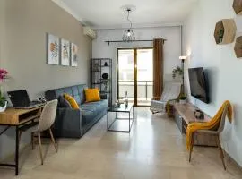 Central apt. with parking - 3 min from old port