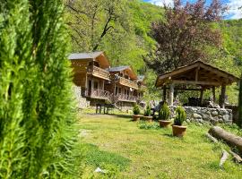 Cottages in mountains, puhkemaja sihtkohas K'veda Bzubzu