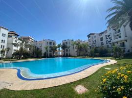 Marina Agadir - Luxury Pool view apartment 2Bdr, hotel ad Agadir