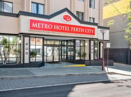 Metro Hotel Perth City, East Perth, Perth, hótel á þessu svæði