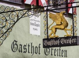 Hotel-Gasthof Goldener Greifen, B&B em Rothenburg ob der Tauber