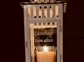 Gästehaus zum Alten Feilenhauer، كوخ في رمشيد