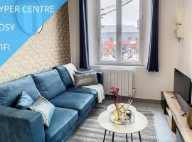 Appart Hyper Centre Tout Confort Wifi 4 Pers, hotel con parking en Romilly-sur-Seine