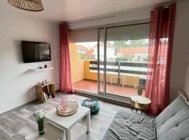 Appartement Argelès-sur-Mer avec piscine à 500m de la mer