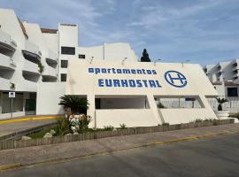 APARTMENTOS EUROHOSTAL 1linea de playa las fuentes