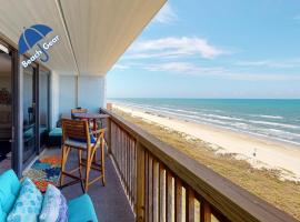 MT903 Beautiful Newly Remodeled Condo with Gulf Views, Beach Boardwalk and Communal Pool Hot Tub, hotel in Mustang Beach