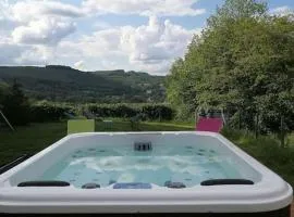Le belvédere Mouxois, SPA privatif, vue Morvan