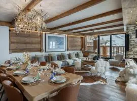 Appartement élégant avec jacuzzi à Val-d'Isère - 4 chambres en suite, proche piste de Bellevarde - FR-1-567-87