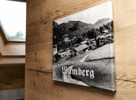 Ferienwohnung Wamberg、ガルミッシュ・パルテンキルヒェンのホテル
