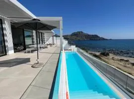 Villa Nostos Plakias beachfront sea view privet pool