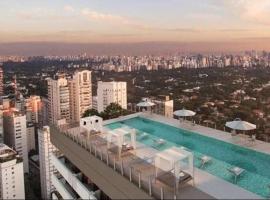 Estúdio com garagem no Bairro do Jardins, hotel cerca de Parroquia de Nuestra Señora de Brasil, São Paulo