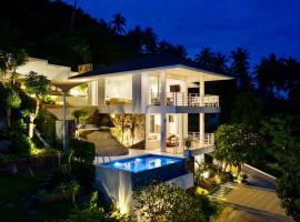 PRIVATE POOL VILLA I Sea & Mountain Views - Privacy, günstiges Hotel in Strand Chaweng Noi