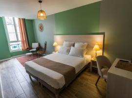 CÔTE GARONNE le BALCON DES DAMES -hôtel et restaurant- Tonneins Fauillet Marmande - vue panoramique bord de Garonne chambres climatisées โรงแรมในTonneins