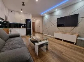 Nowoczesny Apartament DeLux z osobną sypialnią - Klimatyzacja - Parking - HK Apartaments Kielce