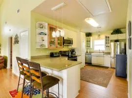 Walk to Sand Home with Deck in Crystal Beach!