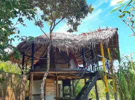 Cabanas de Nacpan Camping Resort, luxury tent in El Nido