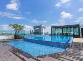 Suria Jaya swimming pool view, apartment in Shah Alam