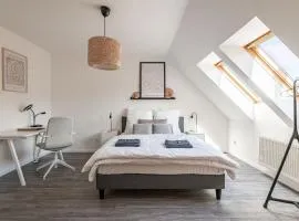 Modernes Apartment am Campus - Parken - Smart-TV - Kaffeevollautomat