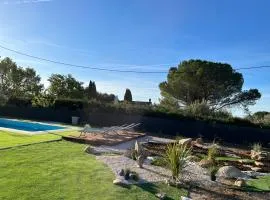 Proche GORGES DU VERDON, villa 8 pers avec piscine privée