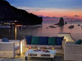 Apartment in Resort Les Sables Noirs, family hotel in Vulcano