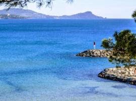 Le bonheur de saint Aygulf, vakantiewoning aan het strand in Saint-Aygulf