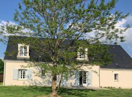 Maison familiale entre Beauval & Chambord, מלון בPruniers