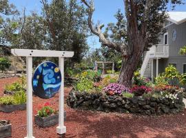 The Art Garden- Hibiscus Guesthouse, hostal o pensión en Hawaiian Ocean View