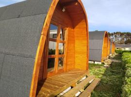 Bungalow 3 personas - Camping Playa de Tapia, hotel in Tapia de Casariego