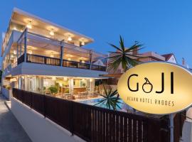 GOJI Vegan Hotel, íbúðahótel í Ialyssos