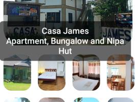 Casa James Apartment, Rooms , Pool and Restaurant, hotell i Siquijor