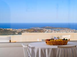 Althea Villa by breathtaking view, landsted i Agios Nikolaos