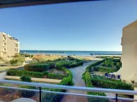 Studio cabine sur plage avec parking et animaux admis - FR-1-715-63