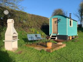 The Gannah Farm Shepherds Hut, holiday rental in Hereford