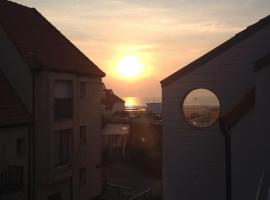 Loft, terrasse au soleil - Vue mer, à deux pas de tout, apartament din Wissant