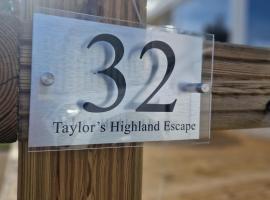 Taylor's Highland Escape, Dornoch, hotel em Dornoch