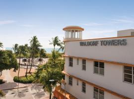 Waldorf Towers South Beach, hotel near Sanford L Ziff Jewish Museum, Miami Beach