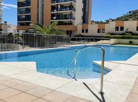 Cala de Finestrat में, होटल Acogedor Apartamento, Cala de Finestrat, Piscina, Parking Gratis