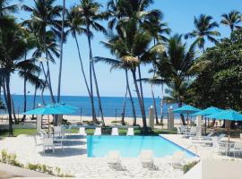 3 bedroom, front of the beach and pool, beach rental in Juan Dolio