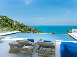 BLUE TIGER Luxury Pool Villa Koh Samui by Blue Mountain Villas, hótel í Ko Samui