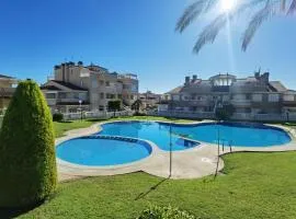 Apartament z dużym tarasem na pięknym osiedlu