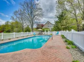 Heated Pool, 6 Acres: Beacon Area Vacation Rental