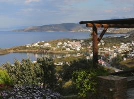 Vereniki Andros guesthouse, beach rental in Batsi
