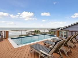 1667 E Ashley - Folly Ocean Breeze - Private Pool with Ocean Views, hotel with pools in Folly Beach