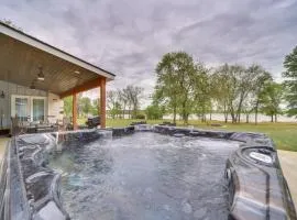Lakefront Afton Home with Hot Tub and Game Room!