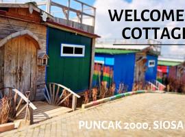 SIOSAR PUNCAK 2000 Cottage kacinambung, hotel a Pertibi