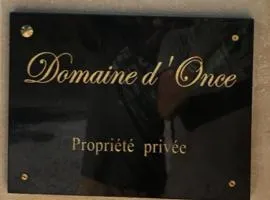DOMAINE D'ONCE