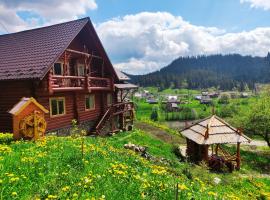 Дерев'яний котедж "Казка", cabin in Yaremche